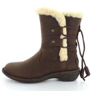 Original UGG Australia Brown Akadia Short‎ Split Shaft Boots 6